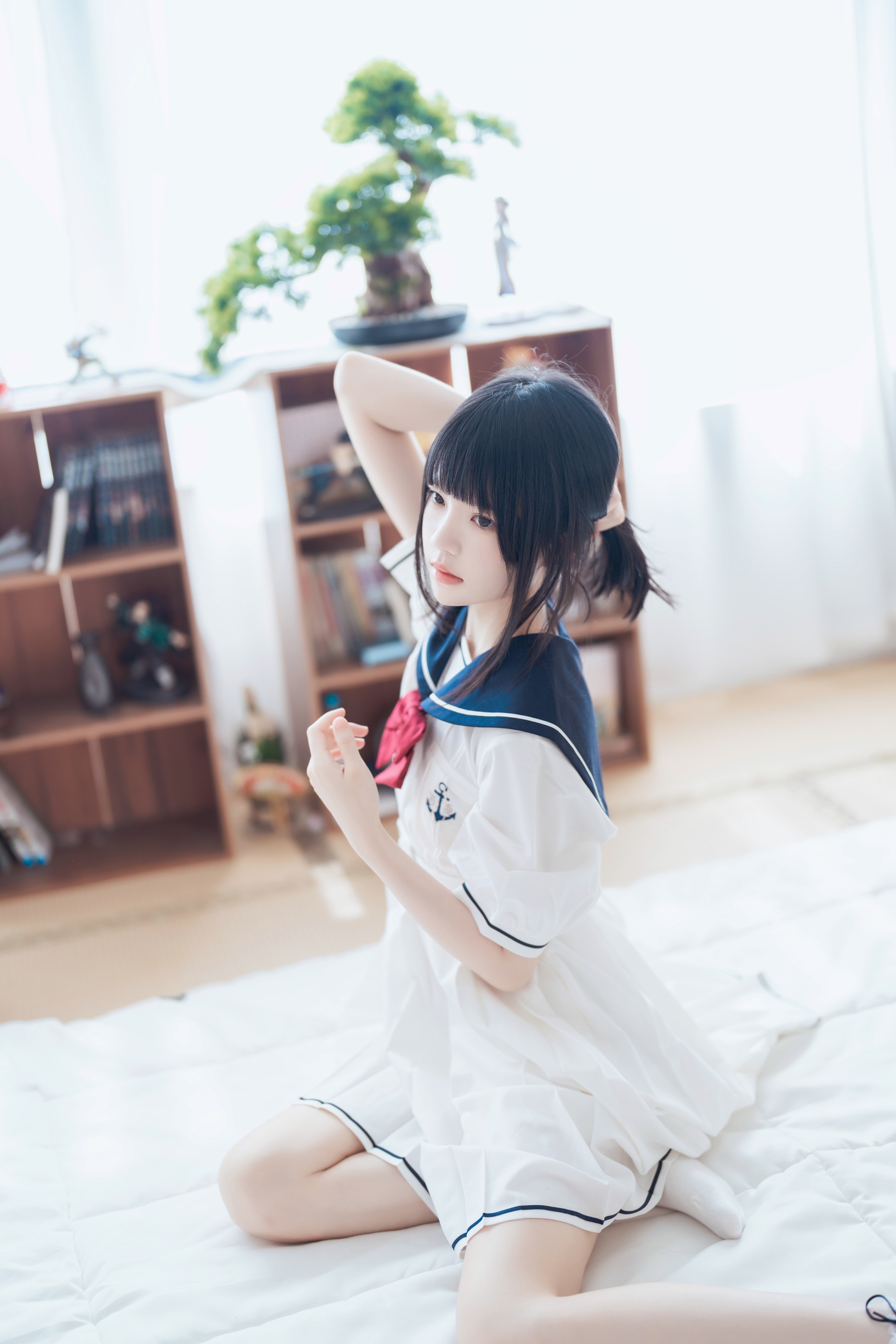 桜桃喵 - NO.145 盛夏制服 [39P]-XikXak